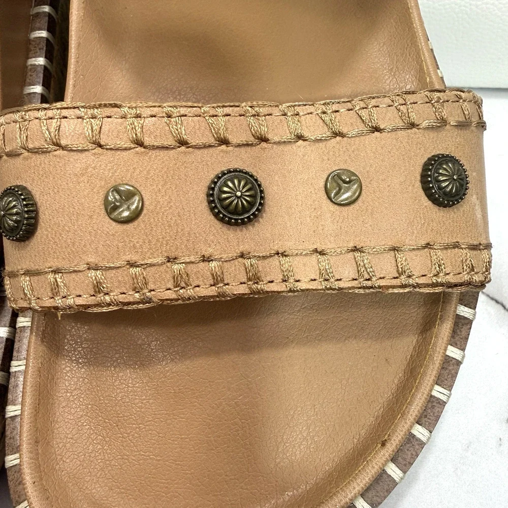 Lucky Brand Sandals Women’s Leather Upper Size 10M - Picture 9 of 16